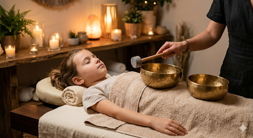 Klangschalen Massage Kinder Königsmoos Klangschalen Auszeit für Kinder ab 10 Jahren Neuburg