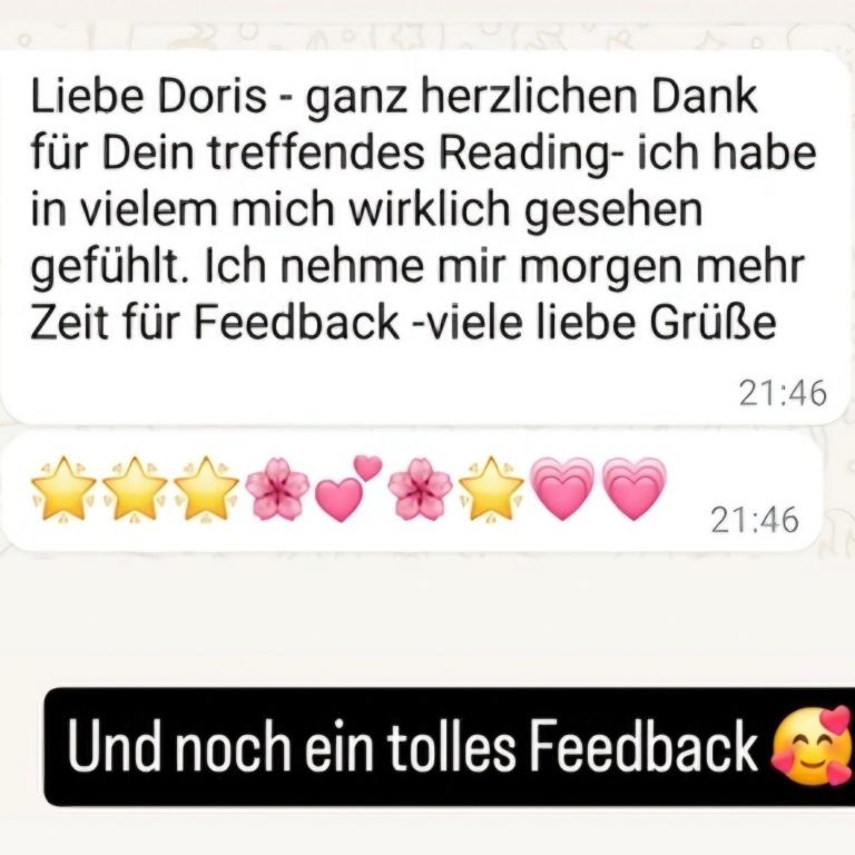 Kundenbewertung Aura Reading